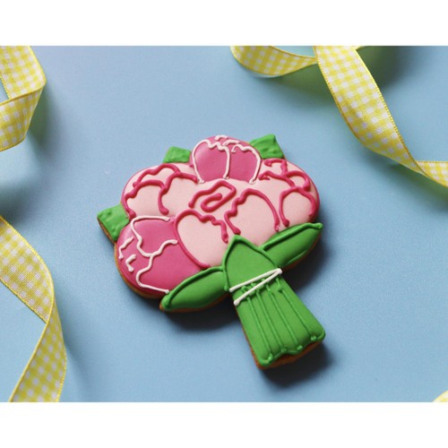 Biscuiteers Hand-iced Bouquet Biscuit thumbnail 2