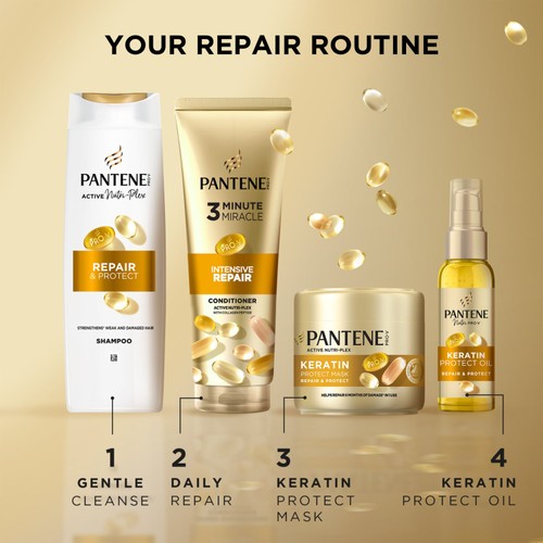 Pantene 3 Minute Miracle Repair & Protect Deep Conditioner thumbnail 6