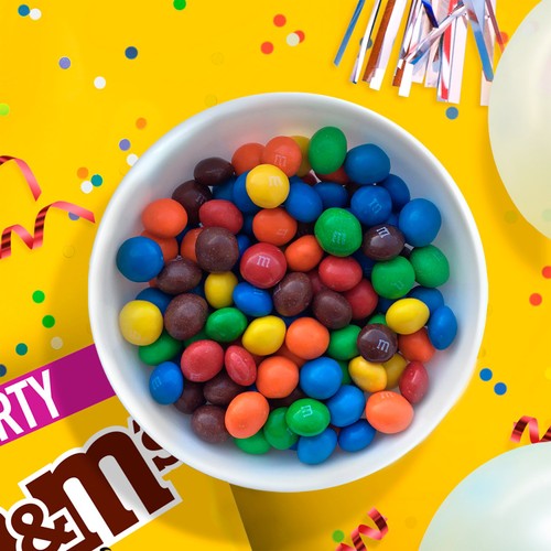 M&M's Crunchy Peanut & Milk Chocolate Party Mix Bulk Snack Bag thumbnail 3