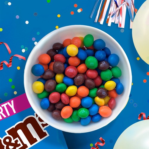 M&M's Crispy Milk Chocolate Party Mix Bulk Snack Bag thumbnail 4