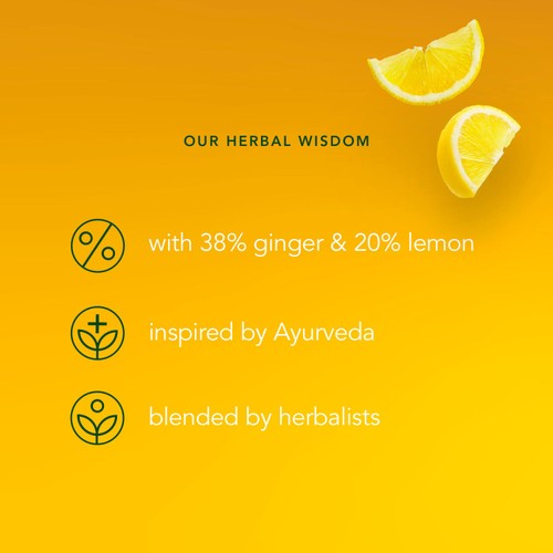 PUKKA Organic Lemon, Ginger & Manuka Honey 40 Herbal Tea Bags thumbnail 5