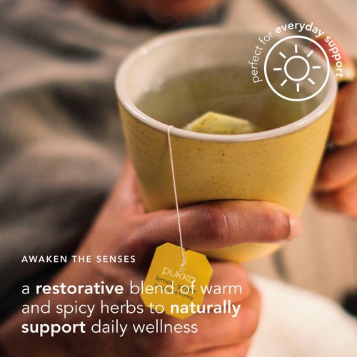 PUKKA Organic Lemon, Ginger & Manuka Honey 40 Herbal Tea Bags thumbnail 7