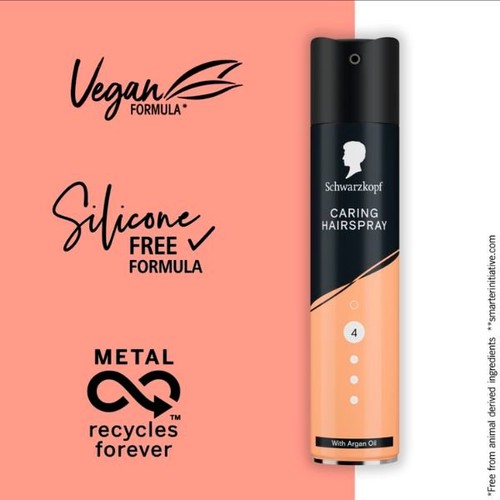 Schwarzkopf Caring Hairspray thumbnail 2
