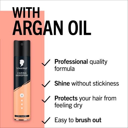 Schwarzkopf Caring Hairspray thumbnail 3