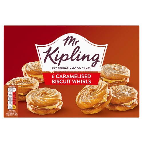Mr Kipling Caramelised Biscuit Whirl thumbnail 2