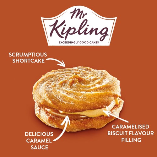 Mr Kipling Caramelised Biscuit Whirl thumbnail 4