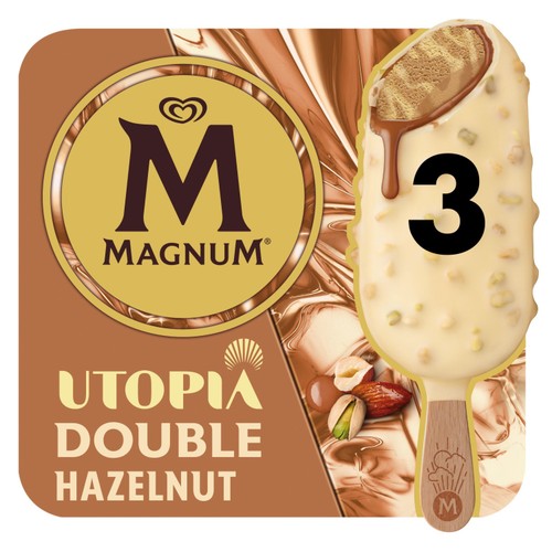 Magnum Utopia Double Hazelnut Ice Cream Sticks 3MP