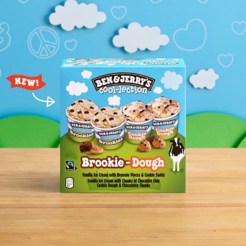 Ben & Jerry's Brookie Dough Cool-lection Ice Cream Mini Cup Multipack thumbnail 2