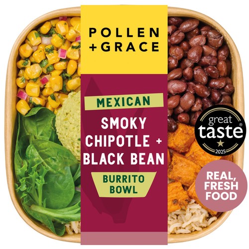 Pollen + Grace Mexican Smoky Chipotle + Black Bean Burrito Bowl