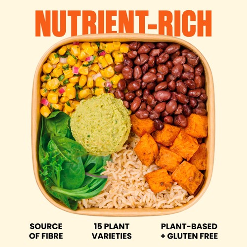 Pollen + Grace Mexican Smoky Chipotle Burrito Salad Bowl thumbnail 2