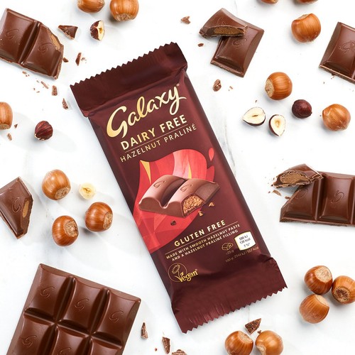 Galaxy Dairy Free Praline Chocolate thumbnail 4