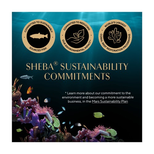 Sheba Fresh Cuisine Cat Pouches Taste of Tokyo MSC Fish Collection in Gravy thumbnail 6
