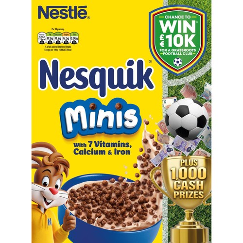 Nestle Nesquik Minis Cereal