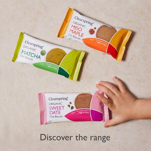 Clearspring Organic Oat Biscuits Sweet Date thumbnail 5