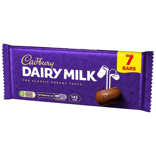 Cadbury Dairy Milk Chocolate Bar Multipack thumbnail 4