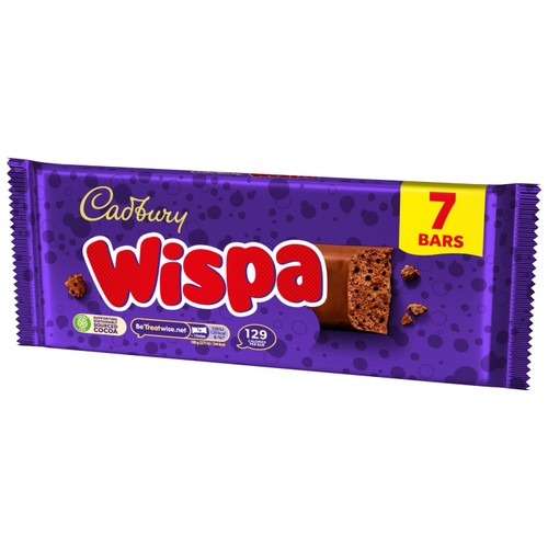 Cadbury Wispa Chocolate Bar Multipack thumbnail 4