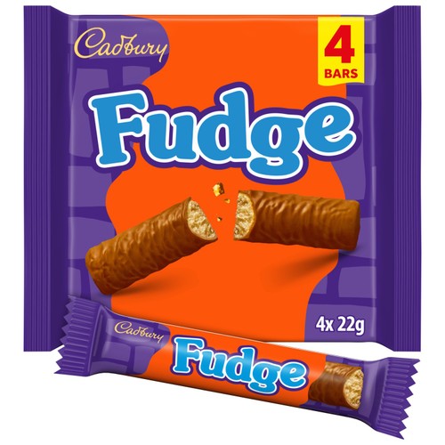 Cadbury Fudge Chocolate Bar Multipack thumbnail 2