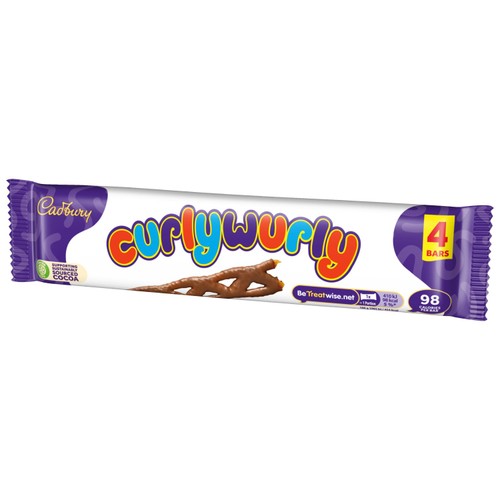 Cadbury Curly Wurly Chocolate Bar Multipack thumbnail 3