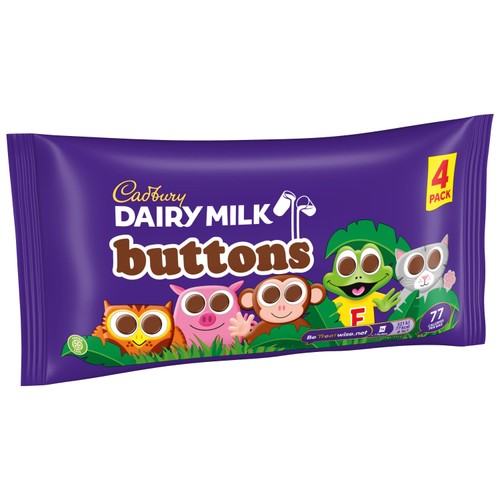 Cadbury Dairy Milk Chocolate Buttons Treatsize Bags thumbnail 3