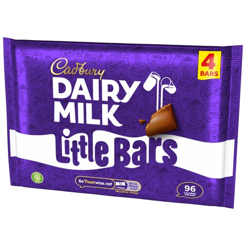Cadbury Dairy Milk Little Bars Chocolate Multipack thumbnail 3