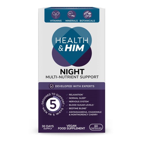 Health & Him Night Multi-Nutrient Supplement