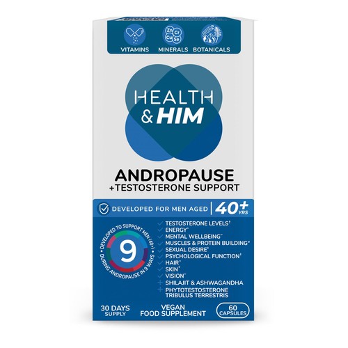 Health & Him Andropause 40+ Multi-Nutrient Supplement