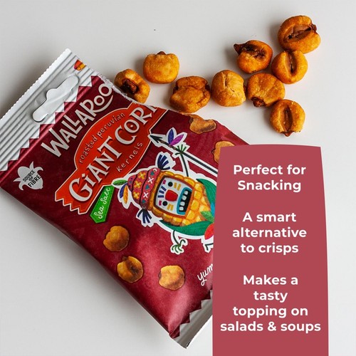 Wallaroo Roasted Peruvian Giant Corn Kernels thumbnail 3