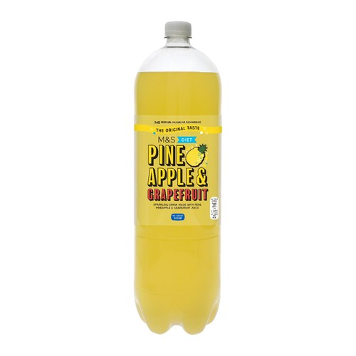 M&S Diet Pineapple & Grapefruit Sparkling Drink thumbnail 2