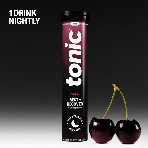 Tonic Health Rest & Recover Effervescent Tablets - Cherry thumbnail 4