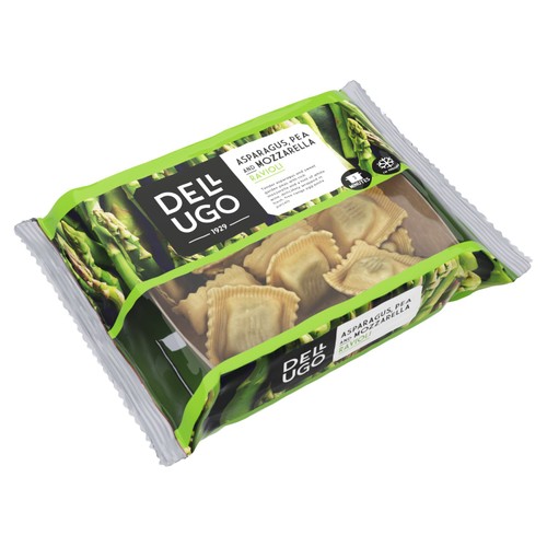 Dell'Ugo Asparagus, Pea and Mozzarella Ravioli thumbnail 2