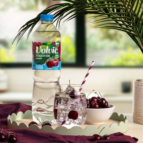 Volvic Touch of Fruit Sugar Free Cherry Flavoured Water thumbnail 2