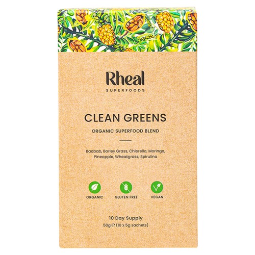 Rheal Superfoods Clean Greens Sachets
