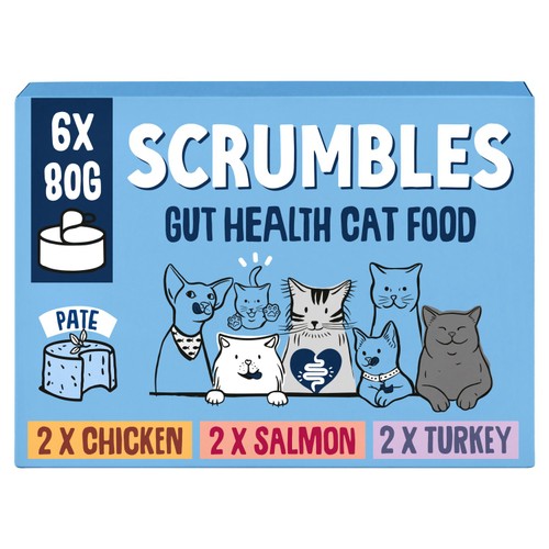 Scrumbles Wet Cat Pate Classic Variety Pack thumbnail 2