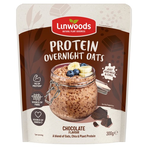 Linwoods Overnight Oats Chocolate Protein