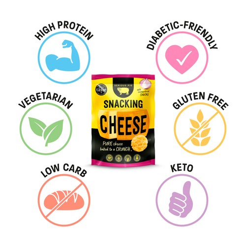 Serious Pig Caramelised Onion Snacking Cheese thumbnail 2