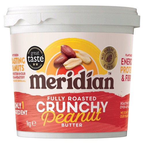Meridian Crunchy Peanut Butter 100%