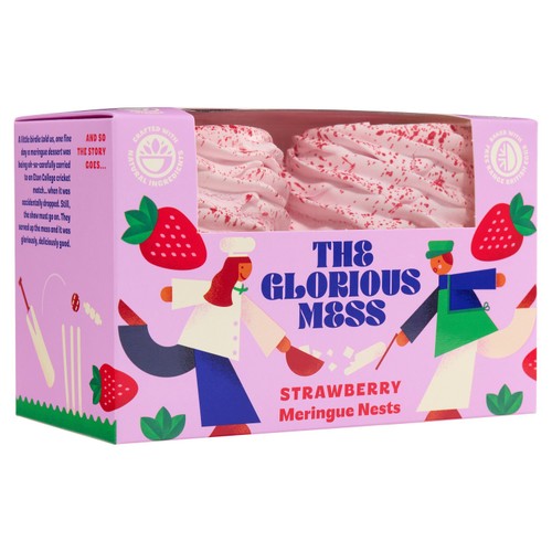 The Glorious Mess Strawberry Meringue Nests thumbnail 3