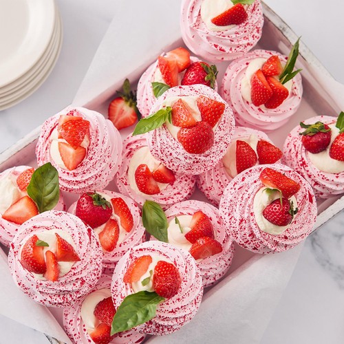 The Glorious Mess Strawberry Meringue Nests thumbnail 4