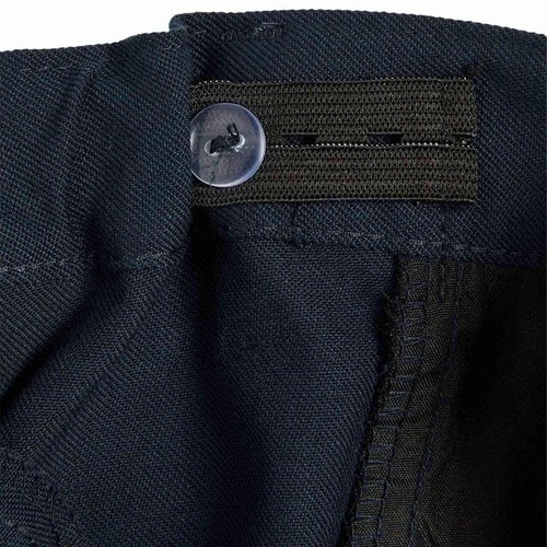 M&S Boys Regular Leg Adjustable Hem Trousers, 9-10 Years, Black