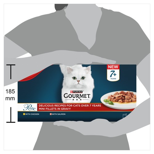 GOURMET Perle Senior 7+ Chef's Collection in Gravy  Wet Cat Food thumbnail 9