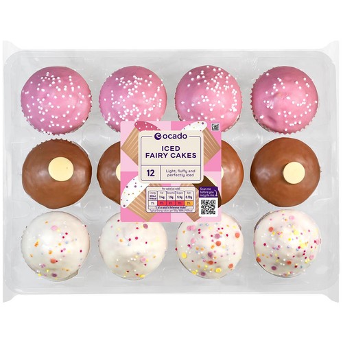Ocado Iced Fairy Cakes thumbnail 2