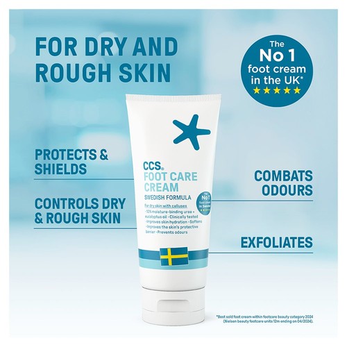 CCS Foot Care Cream for Dry and Callused Feet thumbnail 3