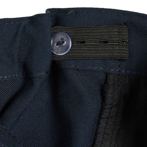 M&S Boys Slim Leg School Trousers, 4-5 Years, Navy thumbnail 2