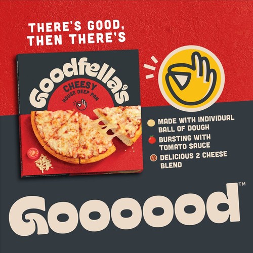 Goodfella's Deep Pan Cheesy Pizza thumbnail 2