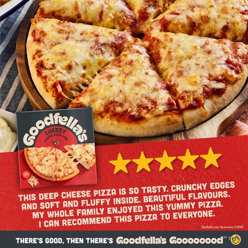 Goodfella's Deep Pan Cheesy Pizza thumbnail 3