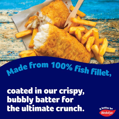 Birds Eye 2 MSC Jumbo Battered Fish Fillets thumbnail 3