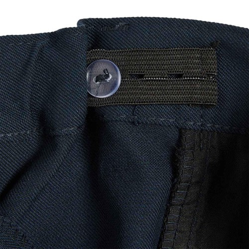 M&S Boys Regular Leg Adjustable Hem Trousers, 7-8 Years, Navy thumbnail 2