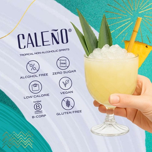 Caleno White Coconut Alcohol-Free Spirit thumbnail 2