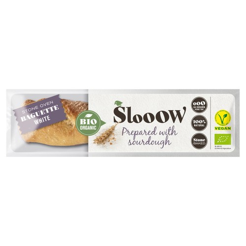 SlooOW Stone Oven Bake at Home Baguette White thumbnail 2
