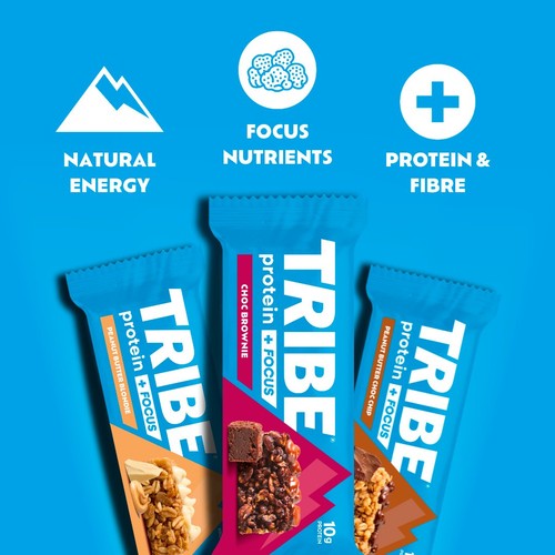 TRIBE Protein & Focus Peanut Butter Choc Chip thumbnail 3
